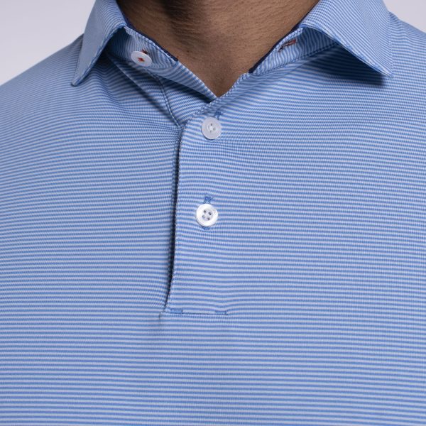Men's Soren Stripe Polo S/S - Image 3